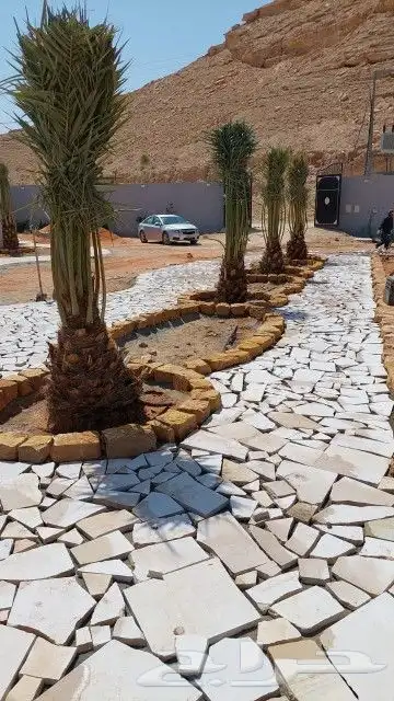 تصميم وتنفيذ الممرات والديكورات الحجرية - صورة 6