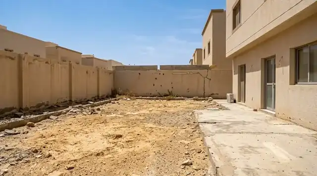 قبل التنسيق (أرض خرسانية صامتة)